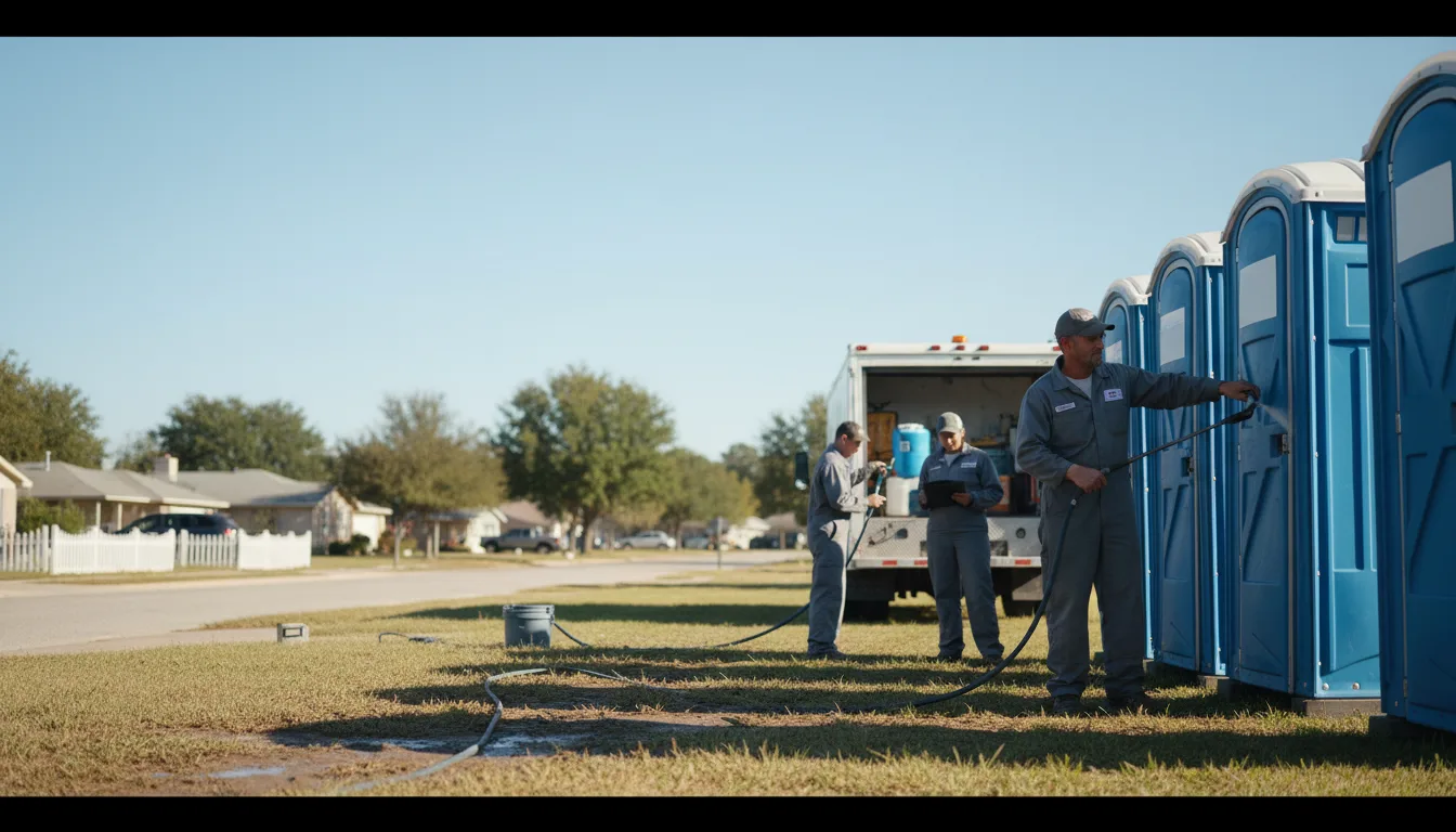 Long-Term Portable Toilet Rental in Shreve, OH near me